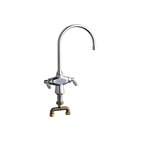 A large image of the Chicago Faucets 50-TGN8AE3AB Chrome