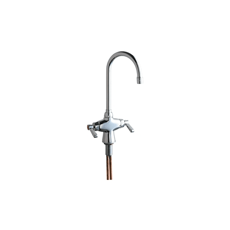 A large image of the Chicago Faucets 50-XKAB Chrome