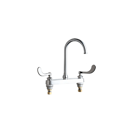 A large image of the Chicago Faucets 527-GN2A317AB Chrome