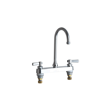 A large image of the Chicago Faucets 527-GN2AE1AB Chrome