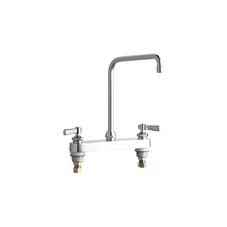 A large image of the Chicago Faucets 527-HA8XKAB Chrome
