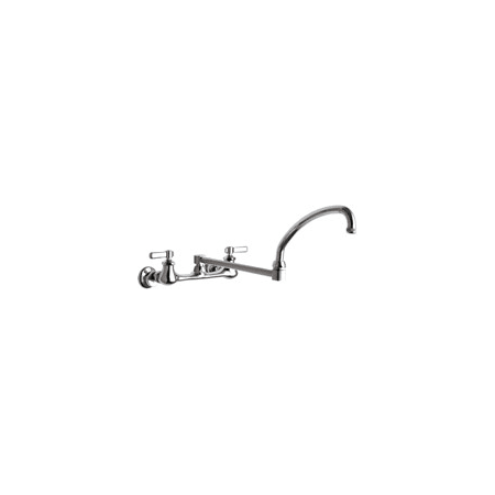 A large image of the Chicago Faucets 540-LDDJ21AB Chrome