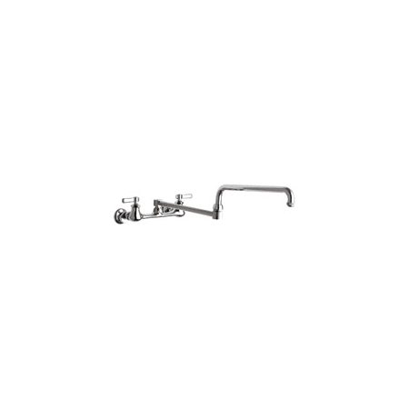 A large image of the Chicago Faucets 540-LDDJ26AB Chrome