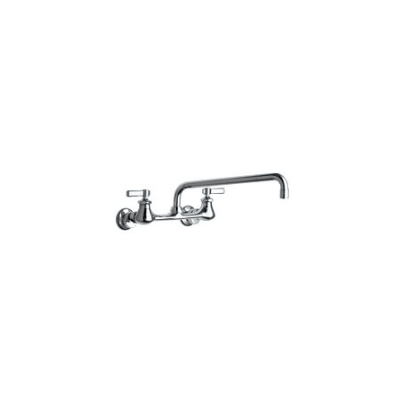 A large image of the Chicago Faucets 540-LDL12XKAB Chrome
