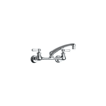 A large image of the Chicago Faucets 540-LDL8XKAB Chrome