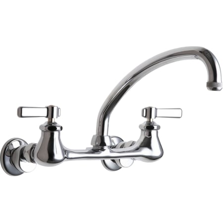 A large image of the Chicago Faucets 540-LDL9E1 Chrome