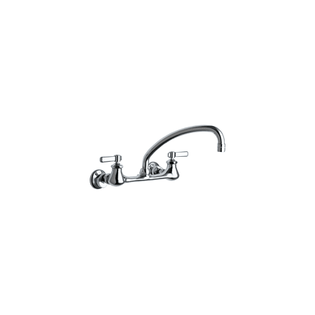 A large image of the Chicago Faucets 540-LDL9E35AB Chrome
