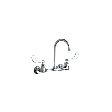 A large image of the Chicago Faucets 631-GN2AFCAB Chrome