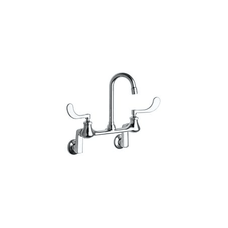 A large image of the Chicago Faucets 631-RE29VPXKAB Chrome