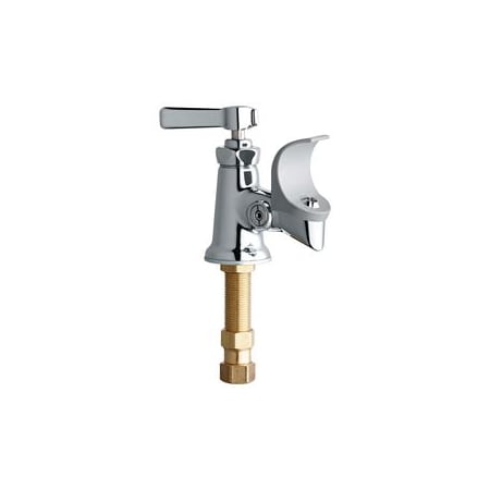 A large image of the Chicago Faucets 748-244FHAB Chrome