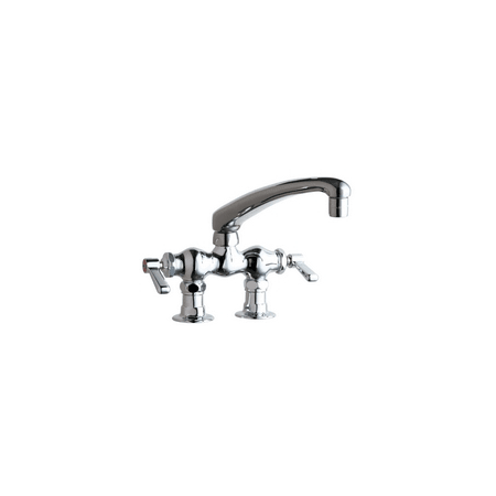 A large image of the Chicago Faucets 772-L8AB Chrome