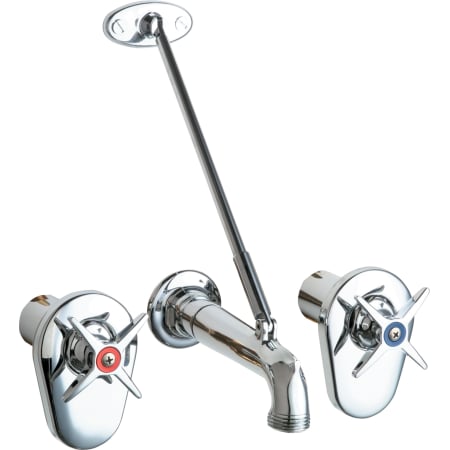 A large image of the Chicago Faucets 782-IS Chrome