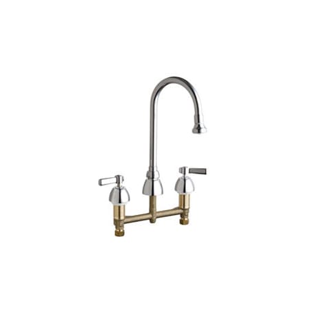 A large image of the Chicago Faucets 786-369AB Chrome