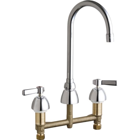 A large image of the Chicago Faucets 786-E3-369AB Chrome