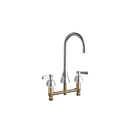 A large image of the Chicago Faucets 786-E35-369AB Chrome