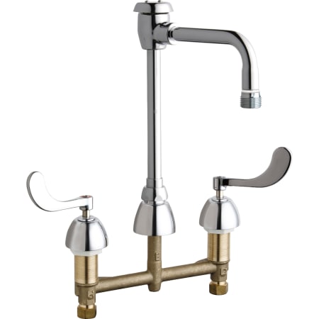 A large image of the Chicago Faucets 786-GN2BVBE2-2 Chrome