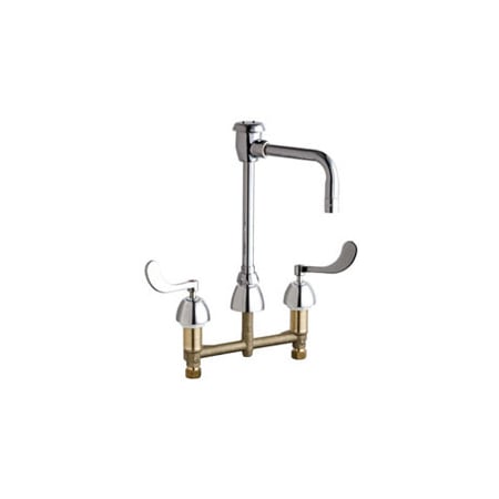 A large image of the Chicago Faucets 786-GN8BVBE3-2AB Chrome