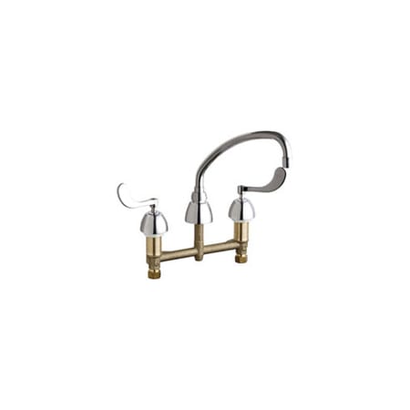 A large image of the Chicago Faucets 786-L9E36AB Chrome