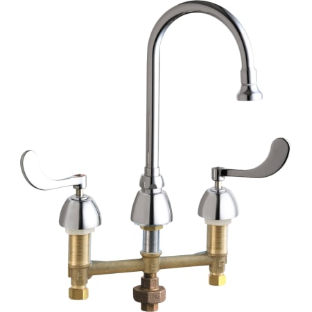 A large image of the Chicago Faucets 786-TWXK Chrome