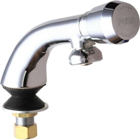 A large image of the Chicago Faucets 807-665PSHAB Chrome