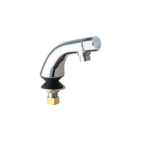 A large image of the Chicago Faucets 807-E12COLDAB Chrome