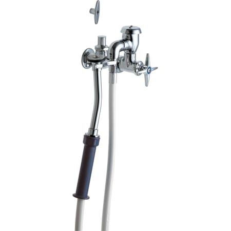 A large image of the Chicago Faucets 809 Chrome