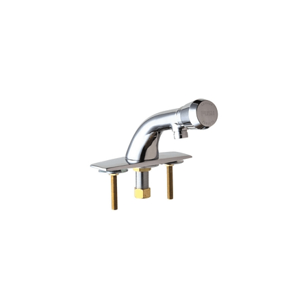 A large image of the Chicago Faucets 857-E2805-665PSHAB Chrome