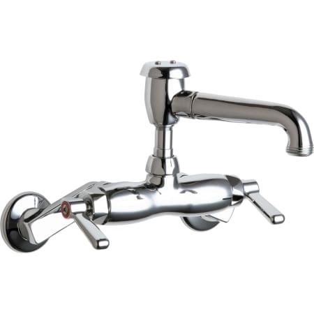 A large image of the Chicago Faucets 886 Chrome