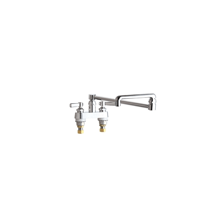 A large image of the Chicago Faucets 891-DJ18AB Chrome