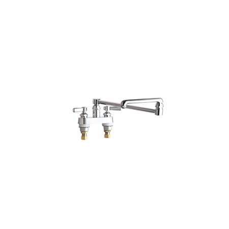 A large image of the Chicago Faucets 891-DJ18E1AB Chrome