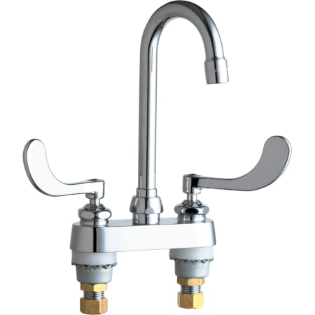 A large image of the Chicago Faucets 895-317 Chrome