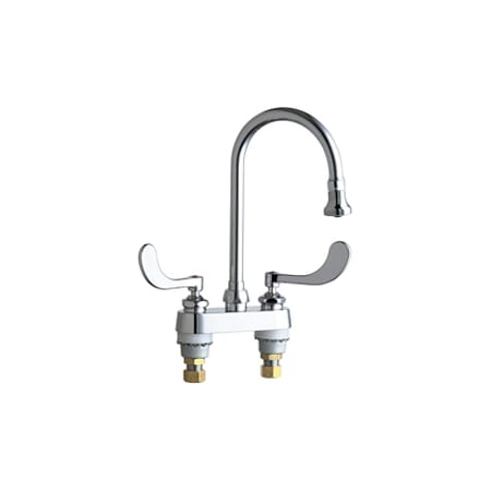A large image of the Chicago Faucets 895-317GN2BE4AB Chrome