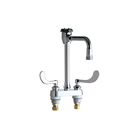 A large image of the Chicago Faucets 895-317GN8BVBE2-2 Chrome