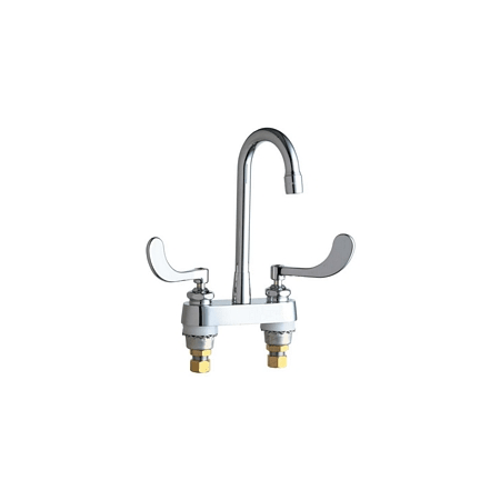 A large image of the Chicago Faucets 895-317RGD1VPCAB Chrome
