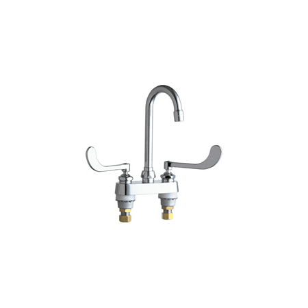 A large image of the Chicago Faucets 895-319AB Chrome