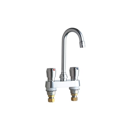 A large image of the Chicago Faucets 895-E35-665AB Chrome
