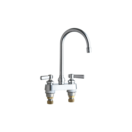 A large image of the Chicago Faucets 895-GN2AE35AB Chrome