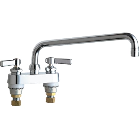 A large image of the Chicago Faucets 895-L12AB Chrome