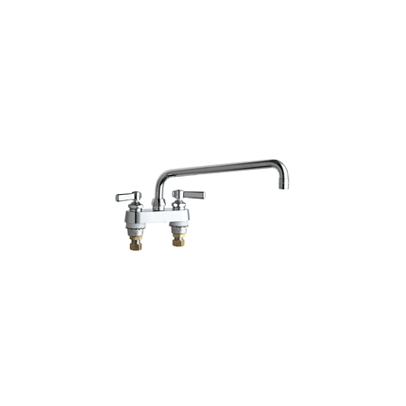 A large image of the Chicago Faucets 895-L12E35AB Chrome