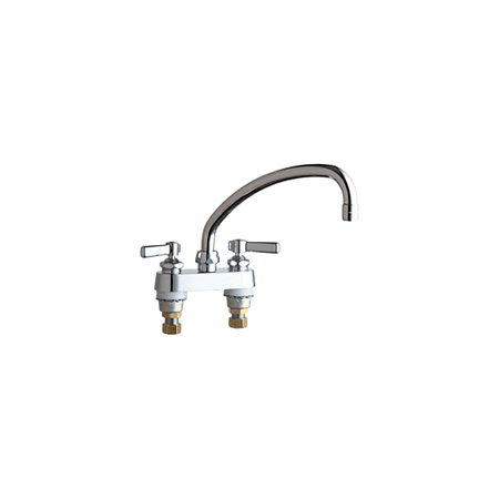 A large image of the Chicago Faucets 895-L9AB Chrome