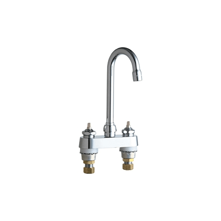 A large image of the Chicago Faucets 895-LEHAB Chrome