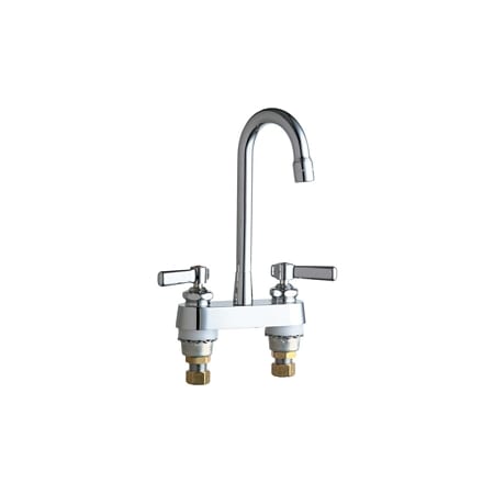 A large image of the Chicago Faucets 895-RGD1E35AB Chrome