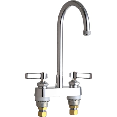 A large image of the Chicago Faucets 895-RGD2E1 Chrome