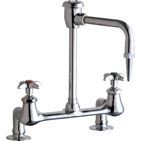 A large image of the Chicago Faucets 947-GN8BVBE7 Chrome