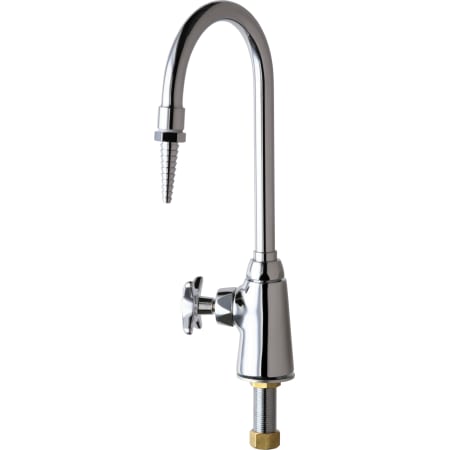 A large image of the Chicago Faucets 969-217XLH Chrome/Tin Plated