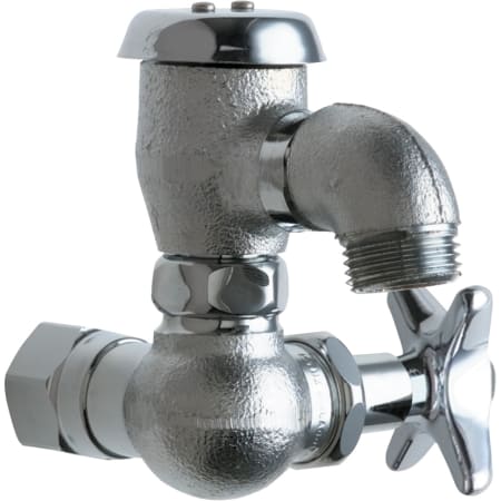 A large image of the Chicago Faucets 998-633 Rough Chrome