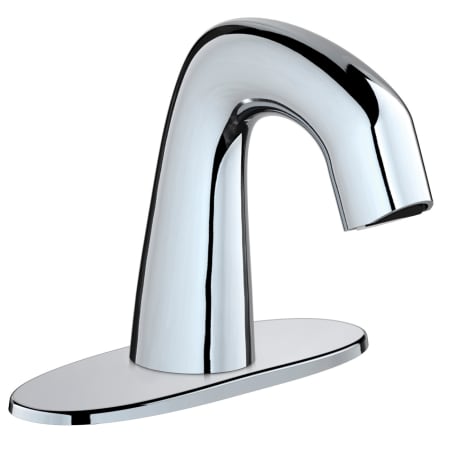 A large image of the Chicago Faucets EQ-A12A-62AB Chrome
