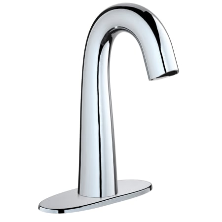 A large image of the Chicago Faucets EQ-C12A-11AB Chrome