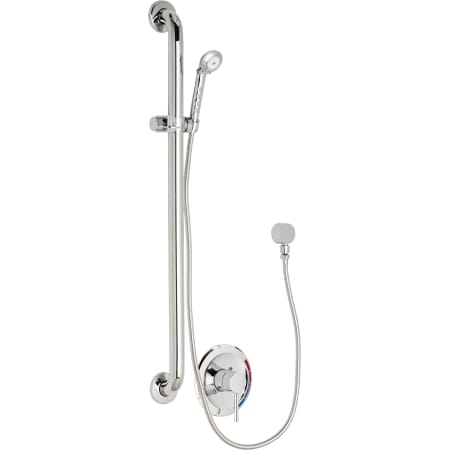 A large image of the Chicago Faucets SH-PB1-00-014 Chrome