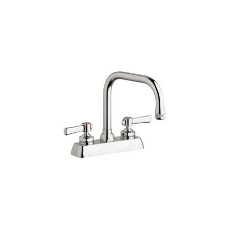 A large image of the Chicago Faucets W4D-DB6AE1-369AB Chrome